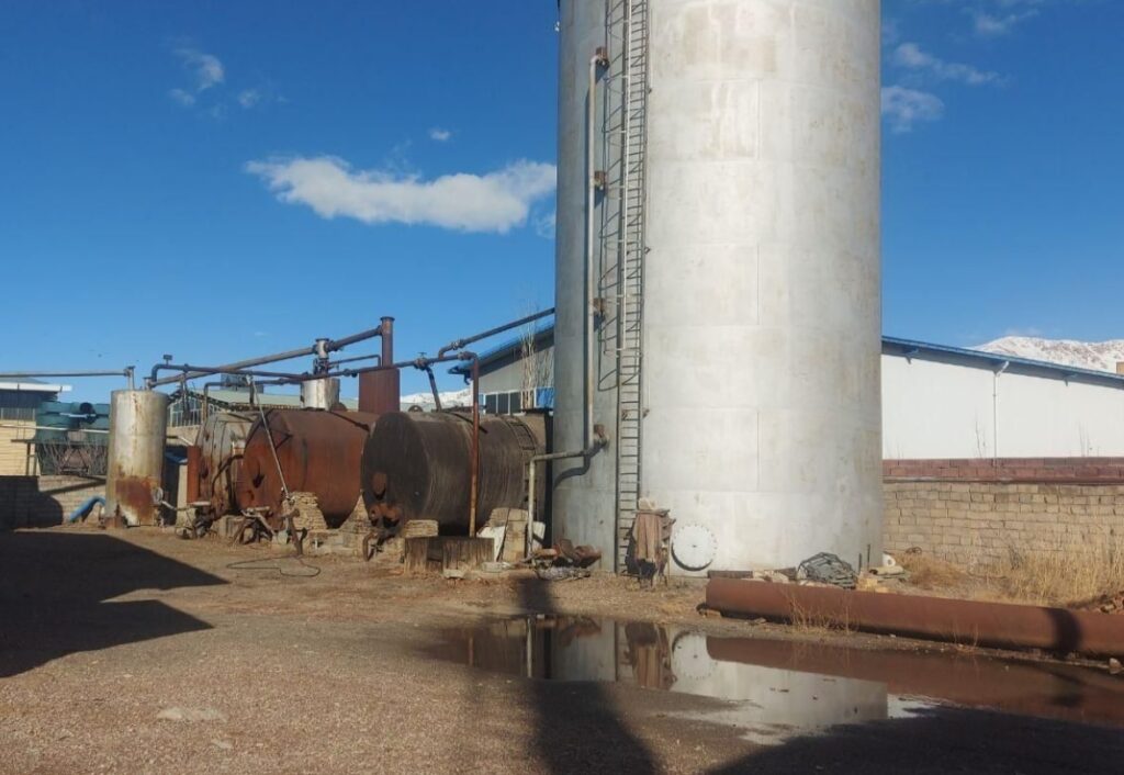 کارخانه تولید قیر و ایزوگام