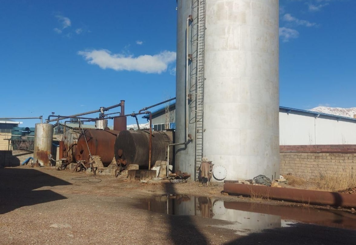 کارخانه تولید قیر و ایزوگام